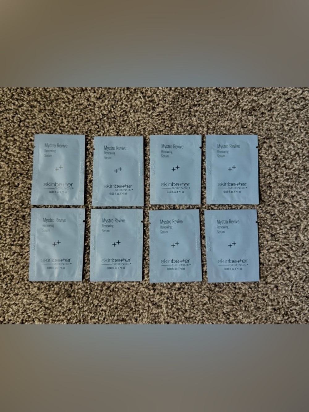 Skinbetter science Mystro Revive sample packs